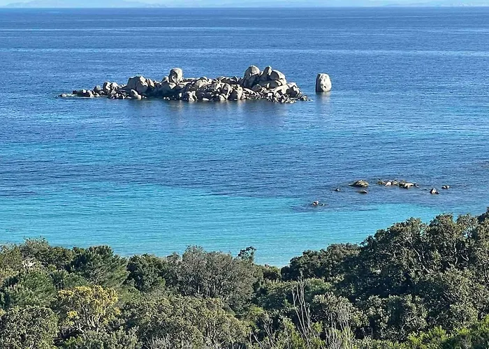 Vue 4 Personnes Climatisé Santa-Lucia-di-Moriani